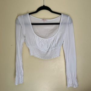 Pacsun brand lottie moss cropped long sleeve